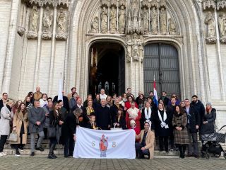 Festivity of St. Blaise in Brussels