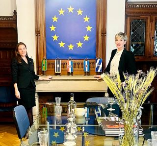 The Representation of the European Commission in Croatia and the Office of the European Parliament in Croatia visited the Representation with representatives of the media