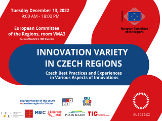 Conference: Innovation Variety in Czech Regions in Brussels 