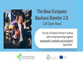 Call: The New European Bauhaus Booster 2.0