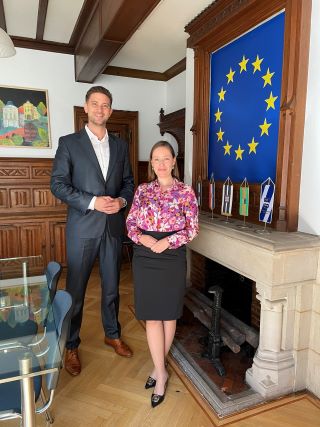 Councilor of OBŽ County Assembly in Informal Visit to Representative Office