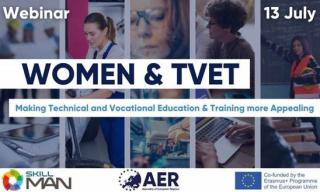 Webinar: Improving the attractiveness of Technical and Vocational Education and Training for women