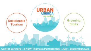 Call for Partners: Urban Agenda for the EU Partnerships on Greening Cities and Sustainable Tourism